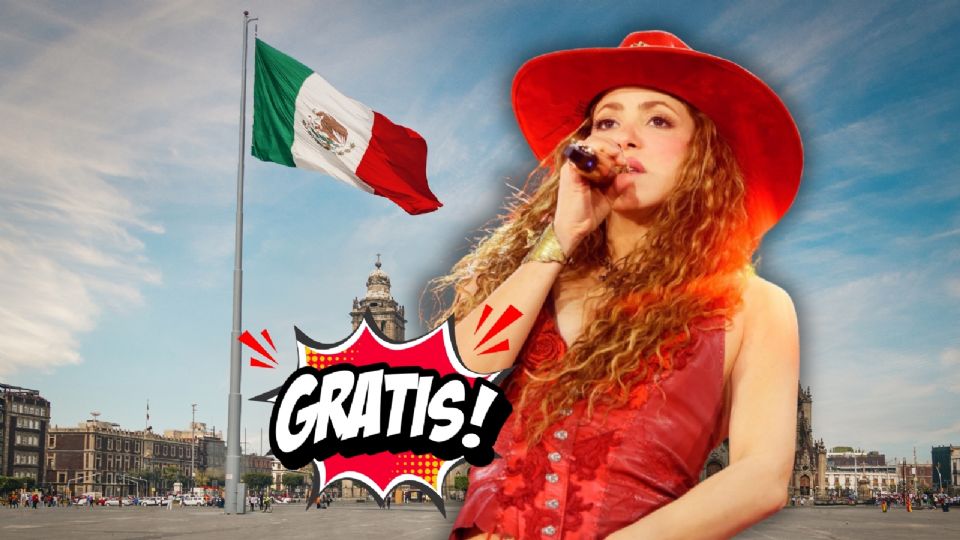 Concierto GRATUITO de Shakira en CDMX 1 de marzo 2026
