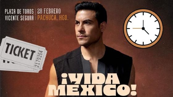 Carlos Rivera en la Plaza de Toros Vicente Segura: ¿A qué hora empieza el concierto y cómo llegar?