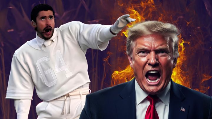 Así reaccionó Donald Trump a la presentación del medio tiempo de Bad Bunny en el Super Bowl LX