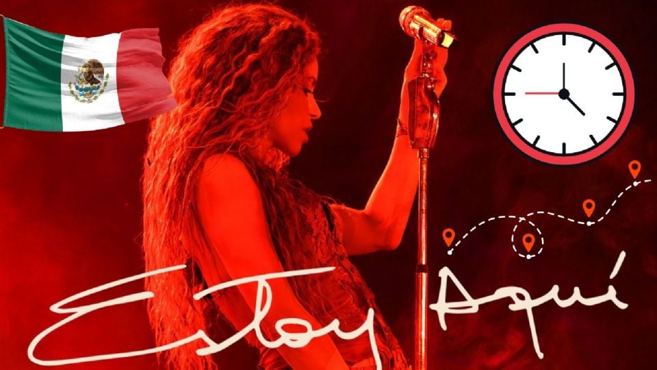 Todos los detalles sobre el concierto GRATIS de Shakira en el Zócalo.