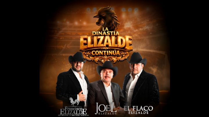 La Dinastía Elizalde anuncia concierto en Guadalajara 2026: ¿Cuándo ver a Joel, Francisco y El Flaco Elizalde?