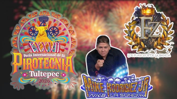 Feria Internacional de la Pirotecnia Tultepec 2026: Cartelera de artistas que darán concierto GRATIS HOY 11 de marzo en el EDOMEX