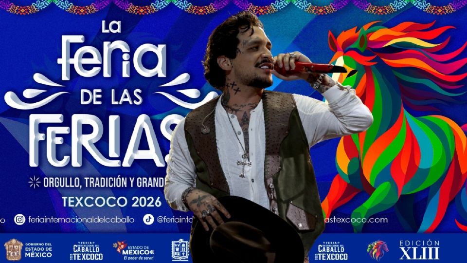 ¿Qué artistas se presentarán este fin de semana 14 y 15 de marzo en la Feria del Caballo Texcoco 2026?