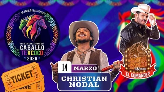 Feria del Caballo Texcoco 2026: Cartelera completa de artistas que se presentarán HOY 14 de marzo