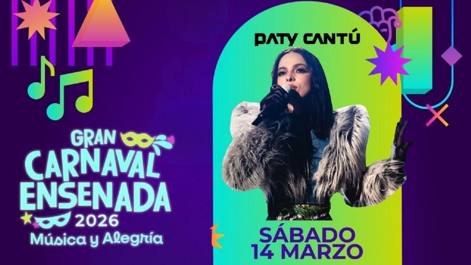 Artistas que se presentarán HOY en el Gran Carnaval Ensenada 2026.