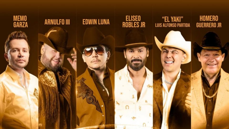 Edwin Luna, Memo Garza, El Yaki y más en el Palenque Arena 2026