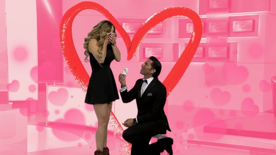 Así fue el momento viral en que Poncho De Nigris le propuso matrimonio a Marcela Mistral