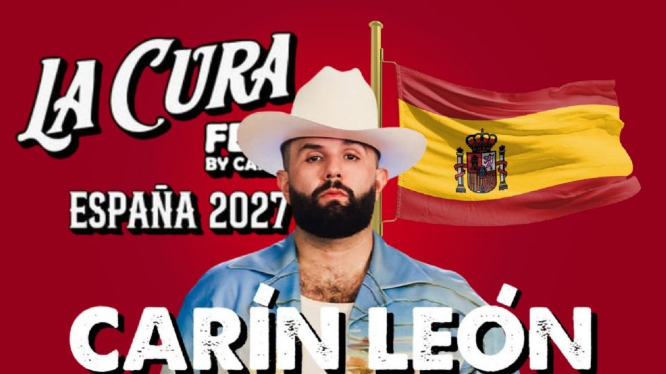 Carín León llegará a España con La Cura Fest 2027