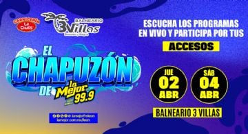 EL CHAPUZÓN DE LA MEJOR FM 99.9