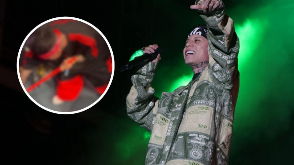 Captan a Santa Fe Klan limpiando en pleno evento de la UFC México