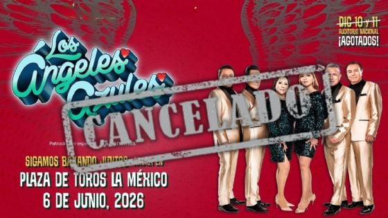 Los Ángeles Azules cancelan concierto en la Plaza de Toros México 2026: ¿Cómo será el reembolso?