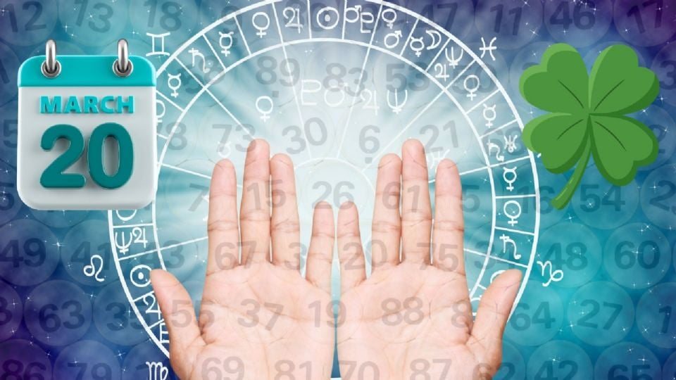 Números de la suerte del 20 de marzo para cada signo zodiacal.