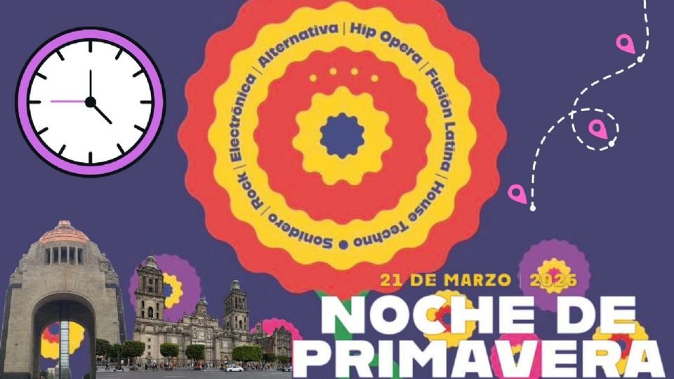 Noche de Primavera CDMX 2026.