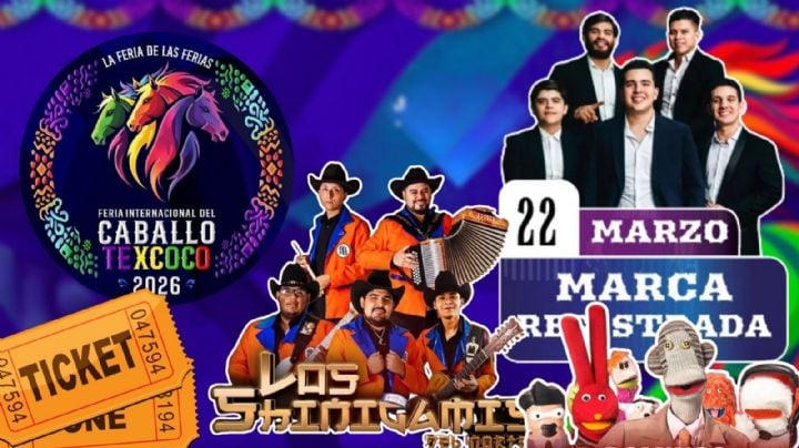 Feria del Caballo Texcoco 2026: ¿Qué artistas se presentarán HOY 22 de marzo en el Teatro del Pueblo y el Palenque?