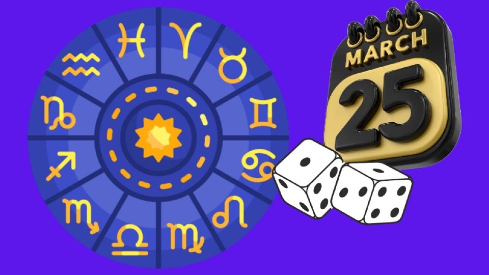 Números de la suerte para cada signo hoy 25 de marzo 2026