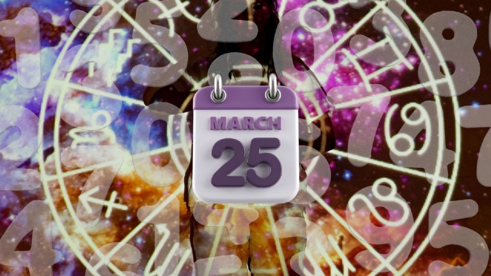 Números de la suerte del 25 de marzo para cada signo zodiacal.