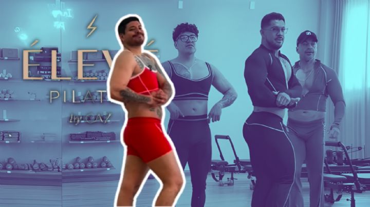 Eduin Caz en su era pilates: Así lució el cantante en la inauguración del emprendimiento de su esposa Daisy