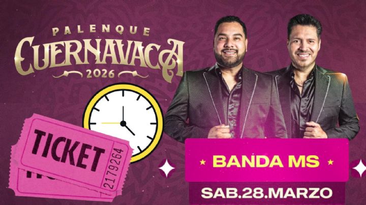 Palenque Cuernavaca 2026: ¿A qué hora empieza el concierto de Banda MS HOY 28 de marzo? Precio de los boletos
