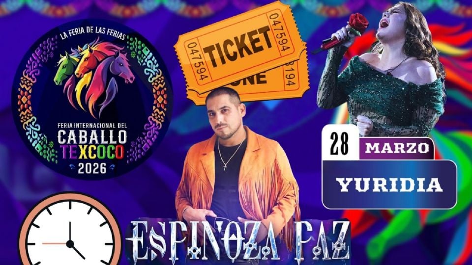 Artistas que se presentarán HOY en la Feria del Caballo Texcoco 2026