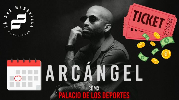 Arcángel en el Palacio de los Deportes 2026: Lista de zonas y precios para “La 8va Maravilla World Tour” en CDMX