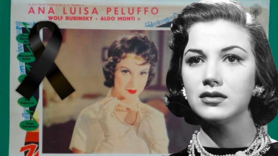 Reportan la muerte de Ana Luisa Peluffo ¿De qué murió la actriz del cine de oro?