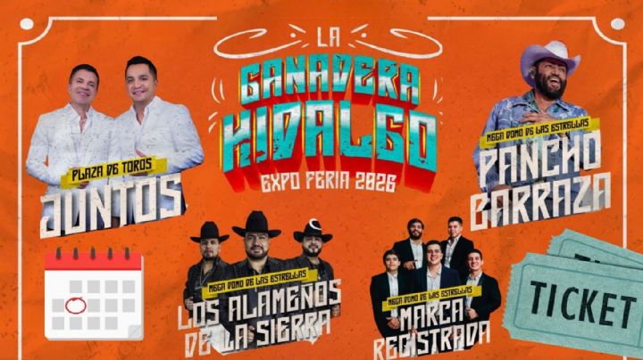 Expo Feria La Ganadera Hidalgo 2026: Cartelera completa de artistas que darán concierto; precio de los boletos