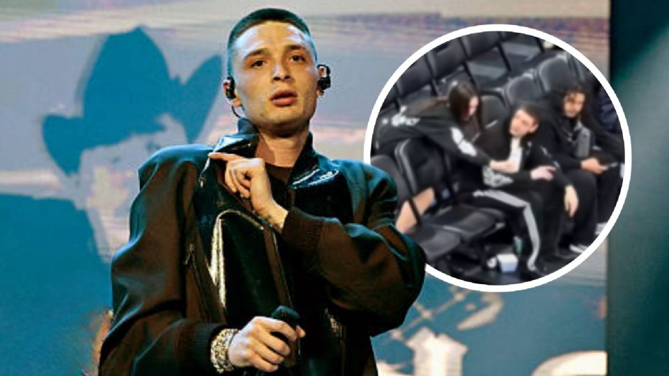 Peso Pluma es abucheado tras negarle foto a una fan