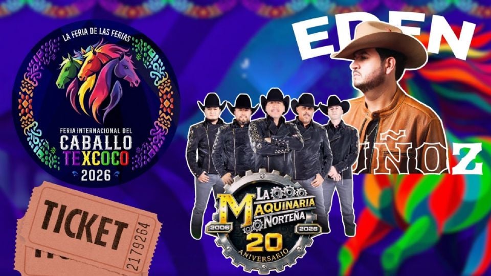 Artistas que se presentarán HOY en la Feria del Caballo Texcoco 2026