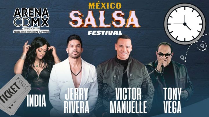 México Salsa Festival en la Arena CDMX 2026: Artistas, horarios, rutas y boletos para el concierto HOY 12 de abril