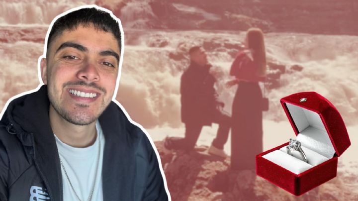 Javier Larrañaga, vocalista de Banda Los Sebastianes, sorprende a su novia con gran propuesta de matrimonio | VIDEO