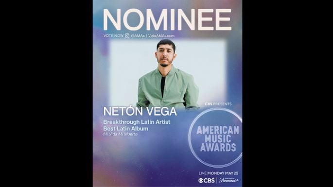 Netón Vega irrumpe en los American Music Awards