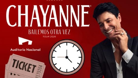 Chayanne en el Auditorio Nacional CDMX 2026: A qué hora empiezan los conciertos del 22 y 23 de abri