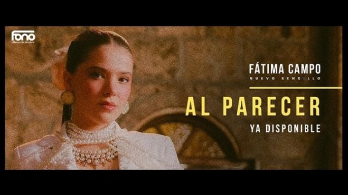 Llega Fátima Campo, acompañada del mariachi, con nuevo sencillo