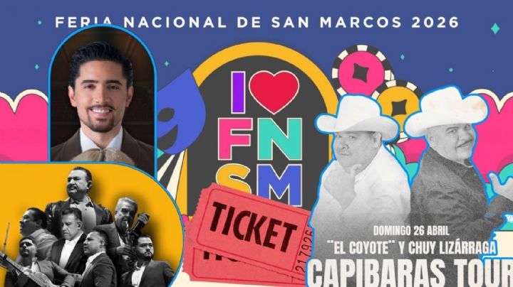 Feria Nacional de San Marcos 2026: ¿Qué artistas se presentarán HOY 26 de abril en el Foro de las Estrellas y el Palenque?