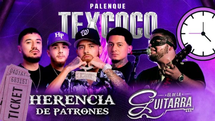 Herencia de Patrones y El de la Guitarra en el Palenque de Texcoco 2026: ¿A qué hora empieza el concierto HOY 25 de abril y cómo llegar?