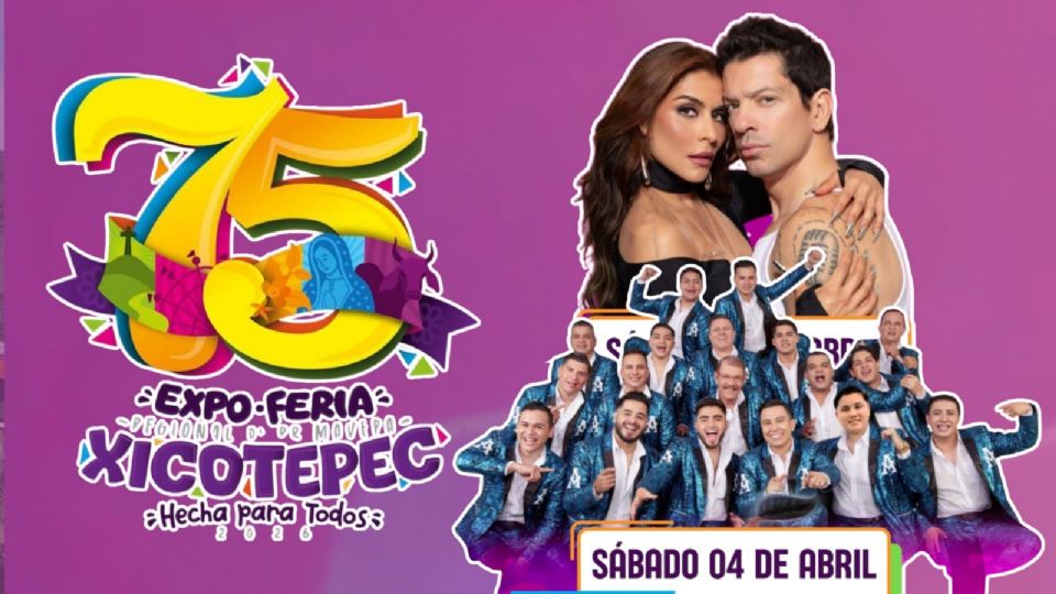 Artistas que se presentarán HOY en la Feria de la Primavera Xicotepec 2026