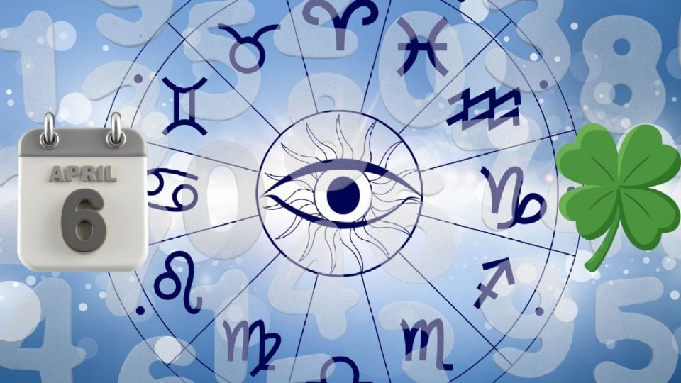 Números de la suerte del 6 de abril para cada signo zodiacal