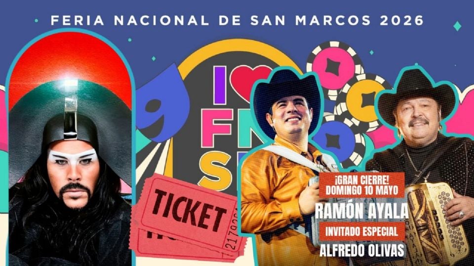 Artistas que se presentarán HOY en la Feria Nacional de San Marcos 2026