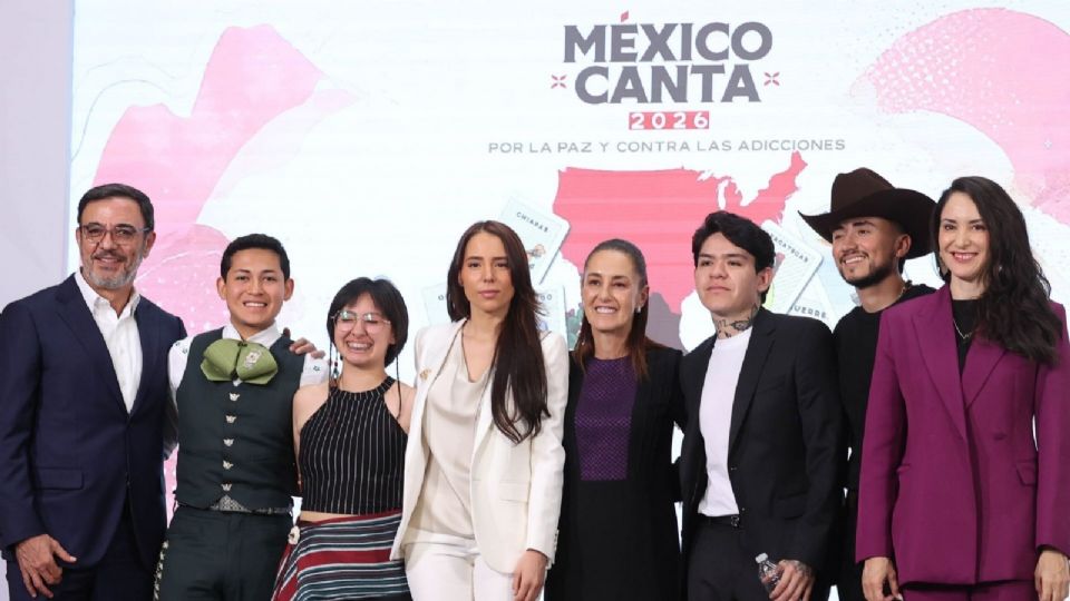 Majo Aguilar y Junior H presentan la segunda edición de México Canta