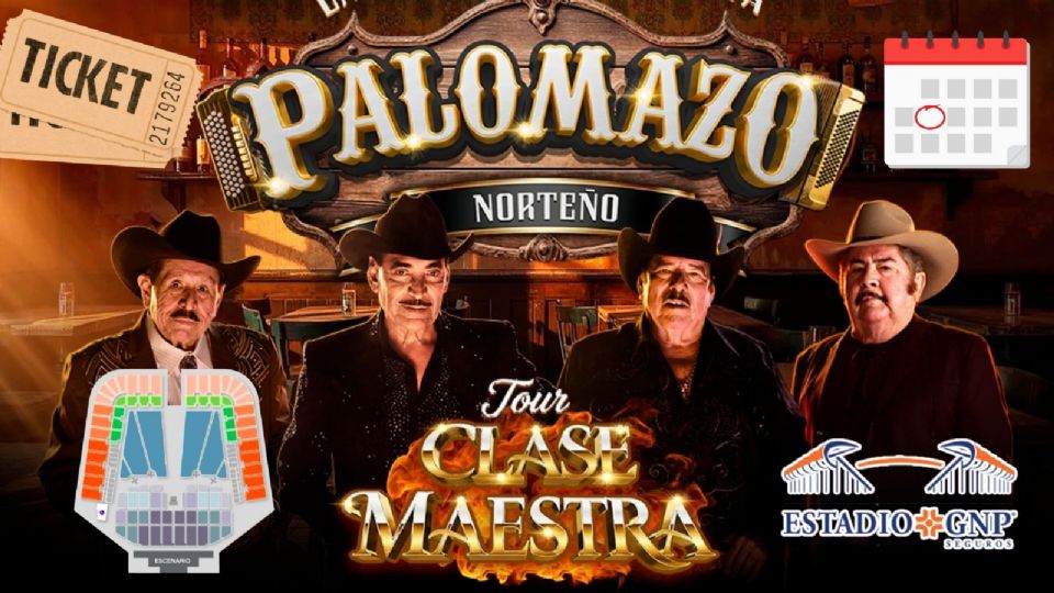 El Palomazo Norteño se presentará en el Estadio GNP Seguros 2026