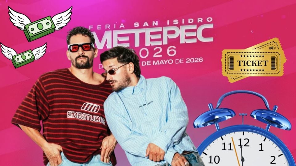 Artistas que se presentarán HOY 16 de mayo en la Feria Metepec 2026
