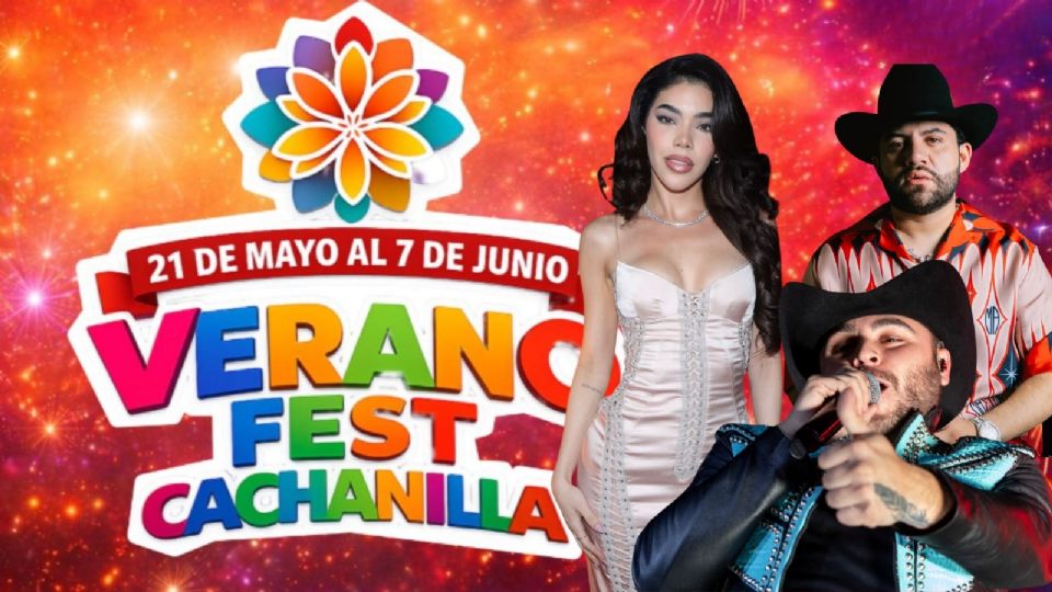 Cartelera de artistas, precio y venta de los boletos para e Verano Fest Cachanilla 2026