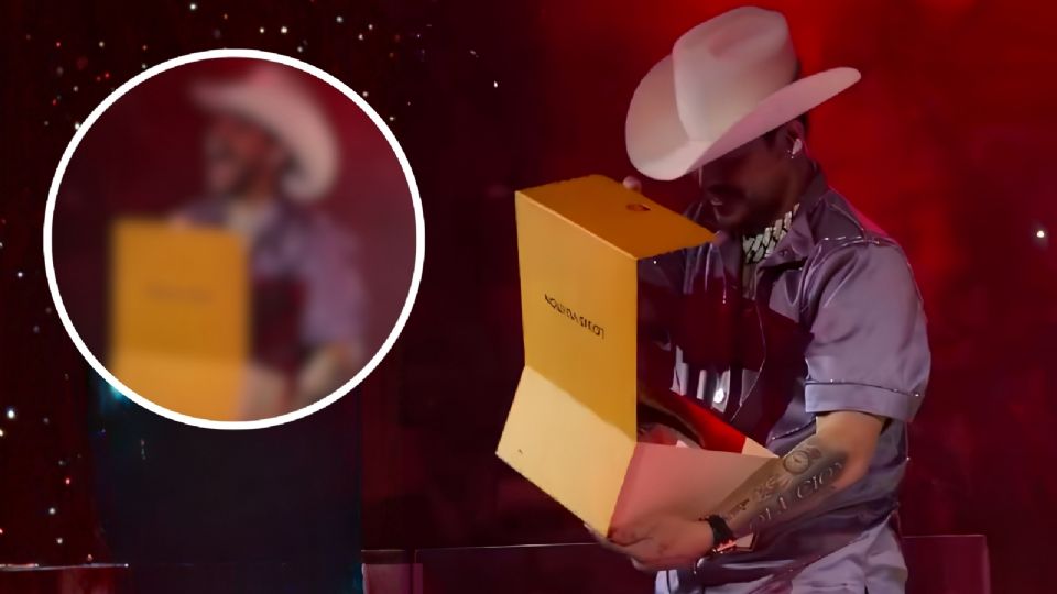 Eduin Caz recibe costoso regalo de la marca Louis Vuitton de un fan