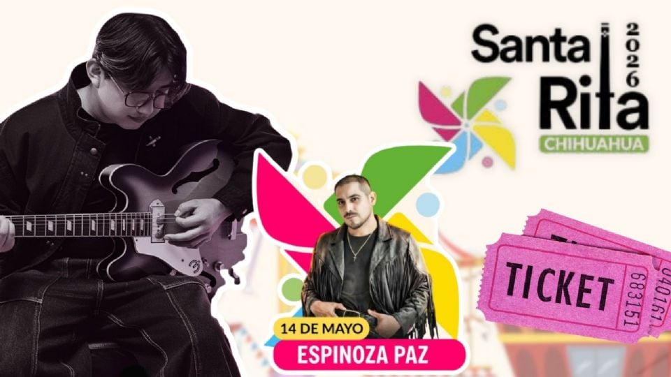 Artistas que se presentarán HOY en la Feria Santa Rita Chihuahua 2026