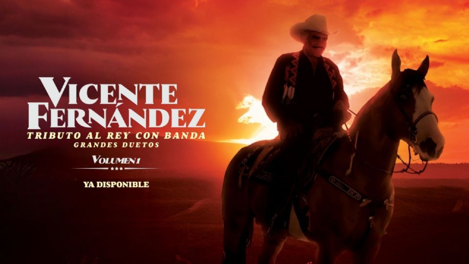 Lanzan 'Tributo al Rey con Banda' para homenajear a Vicente Fernández