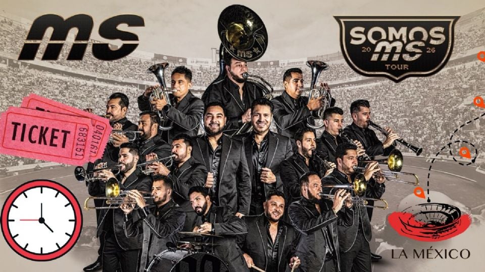 Horarios, rutas y detalles para el concierto de Banda MS en la Plaza de Toros México 2026.