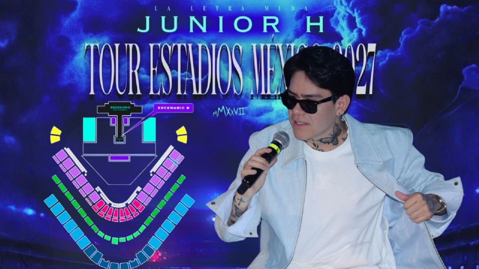 Mapa, zonas y precio de los boletos para Junior H en el Estadio Walmart Park