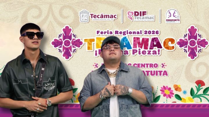 Feria Regional Tecámac 2026: Cartel de artistas que se presentarán GRATIS hoy 6 de mayo en el EDOMEX