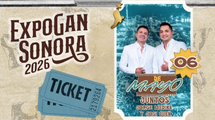 Expogan Sonora 2026: Programa completo de artistas y actividades HOY 6 de mayo en Hermosillo