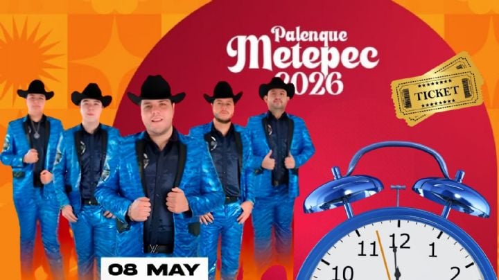 Palenque Metepec 2026: ¿A qué hora dará inicio el concierto de Herencia de Grandes HOY 8 de mayo?